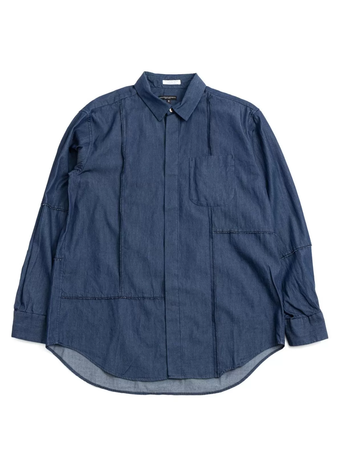 Combo Short Collar Shirt Indigo 4.5Oz Denim Shirting^Engineered Garments Outlet