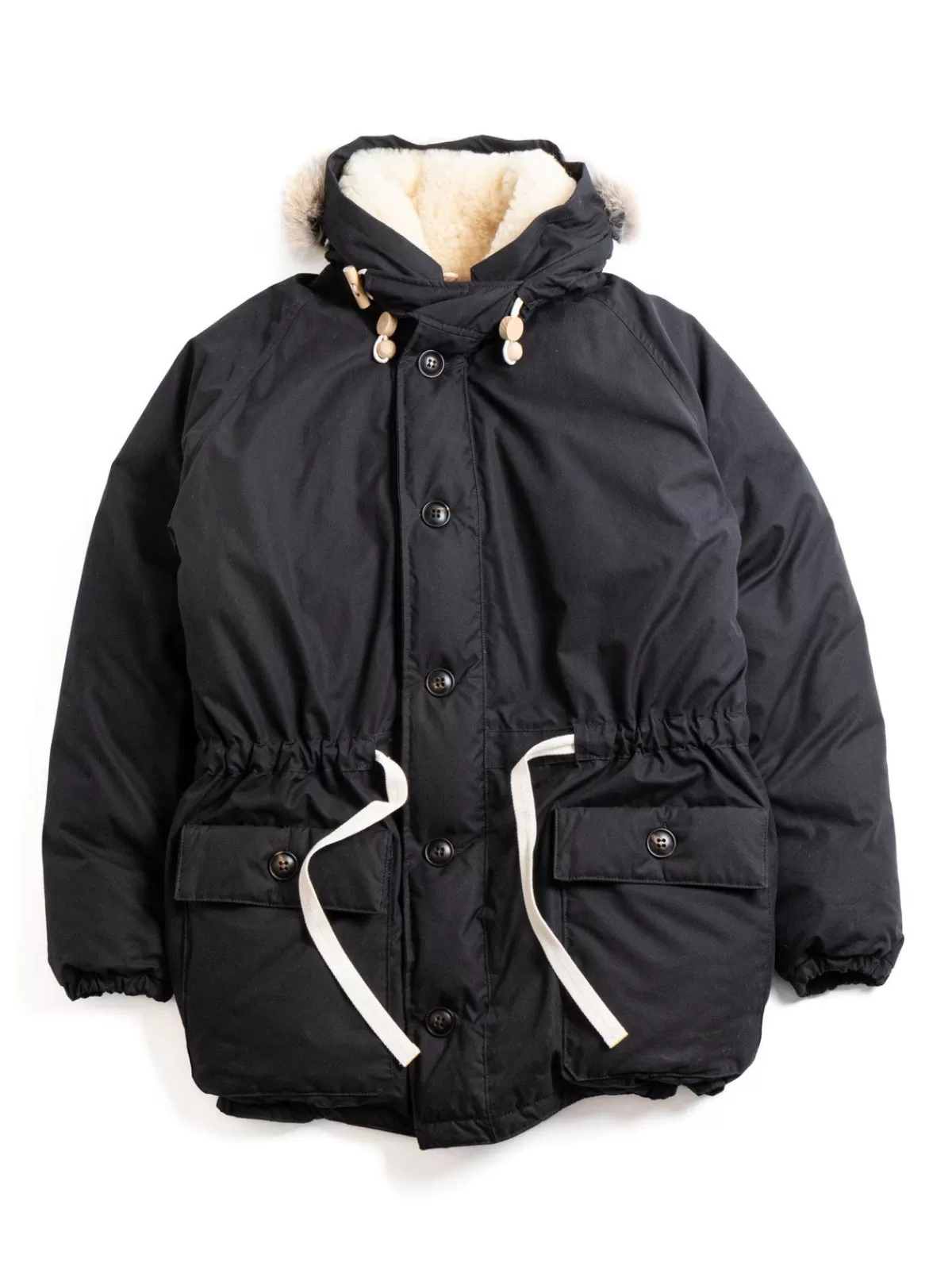 Everest Parka Black^Nigel Cabourn Best Sale