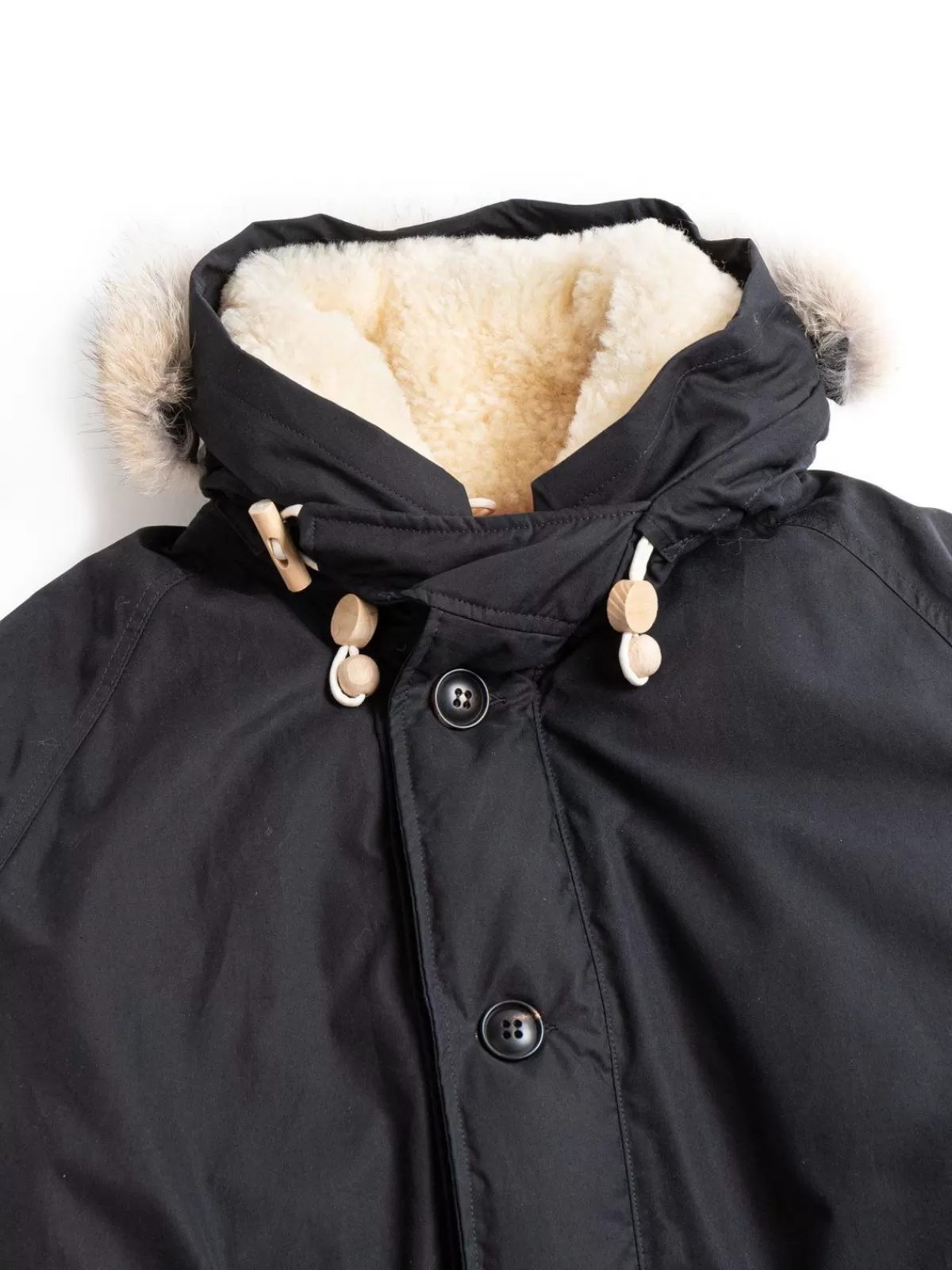 Everest Parka Black^Nigel Cabourn Best Sale