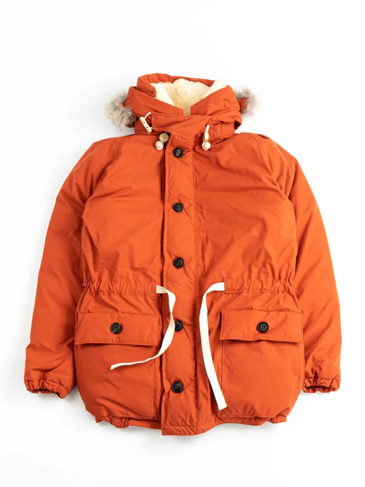 Everest Parka Vintage Orange^Nigel Cabourn Clearance