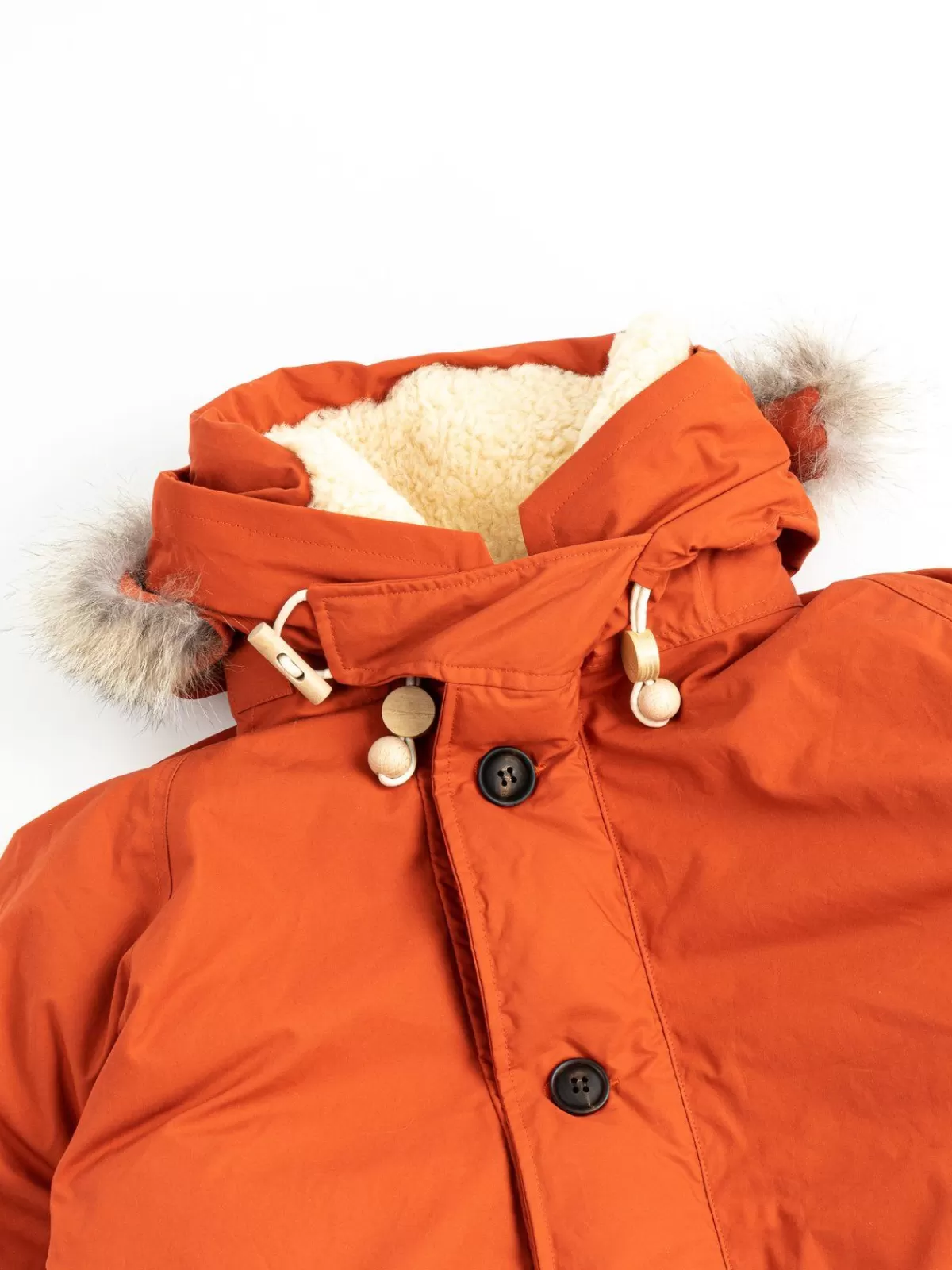 Everest Parka Vintage Orange^Nigel Cabourn Clearance