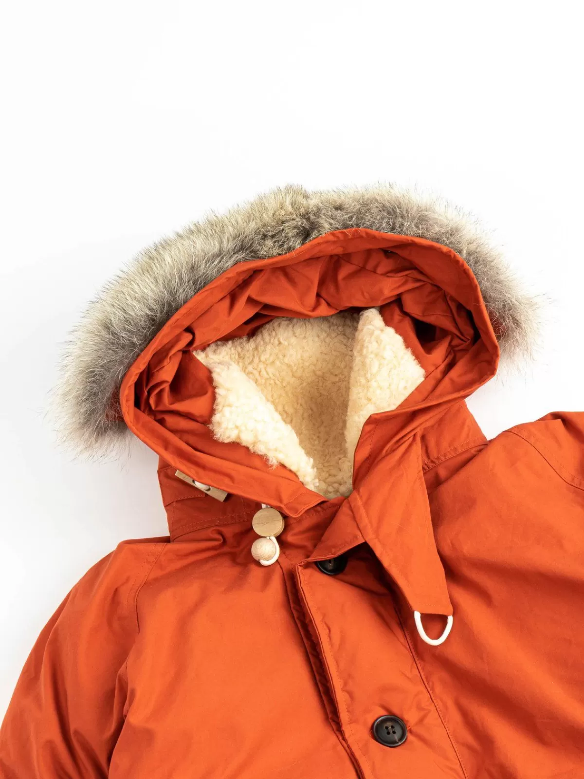 Everest Parka Vintage Orange^Nigel Cabourn Clearance