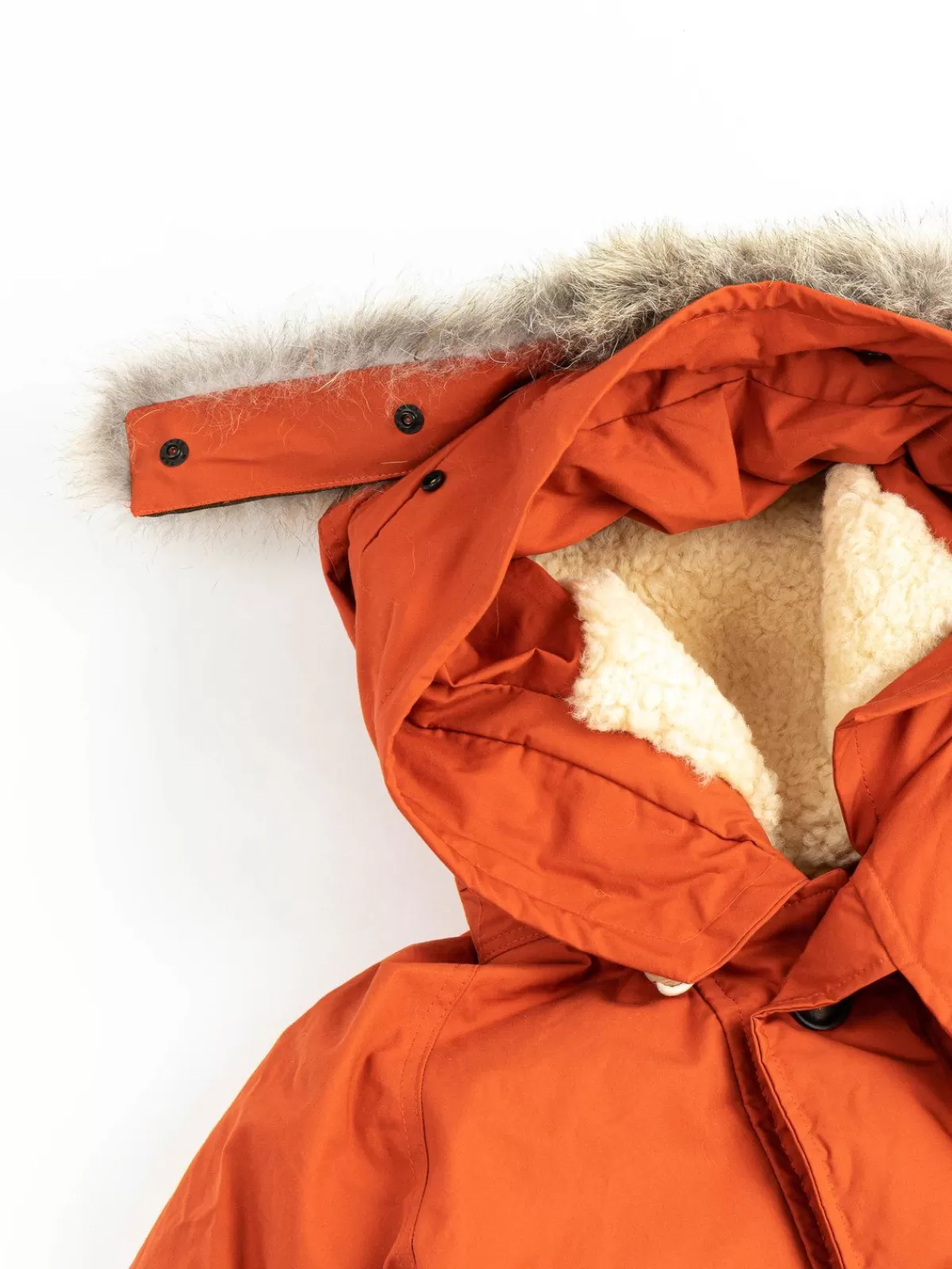 Everest Parka Vintage Orange^Nigel Cabourn Clearance