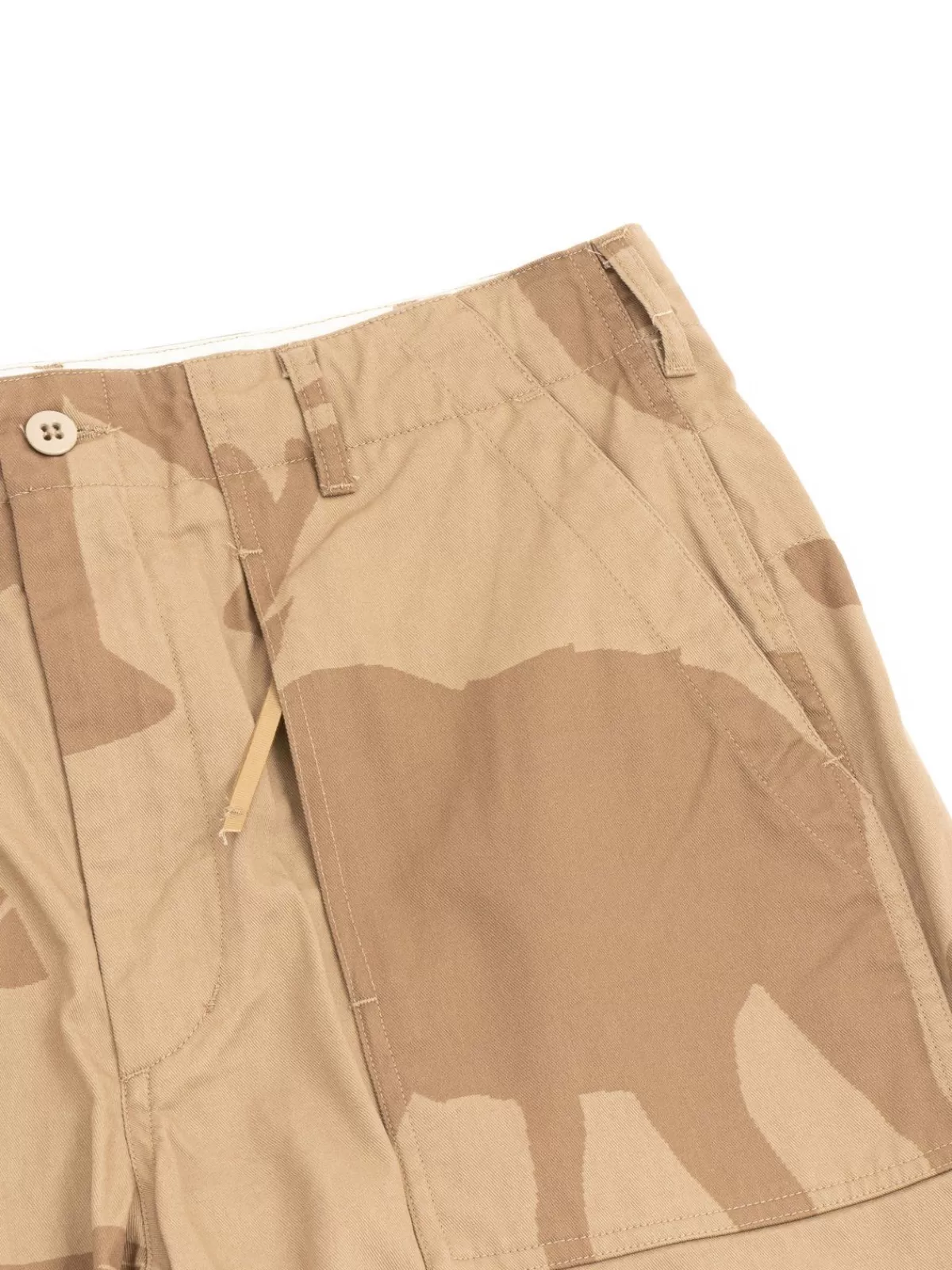 Fatigue Pant Khaki Animal Print Cotton Flat Twill^Engineered Garments Online