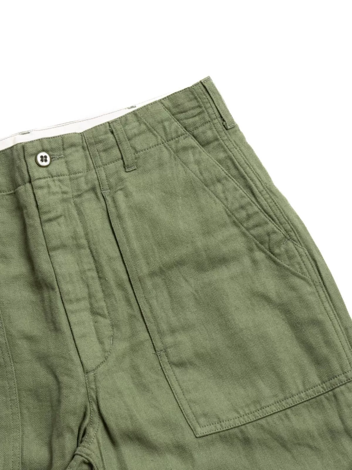 Fatigue Pant Olive Cotton Hemp Satin^Engineered Garments Online
