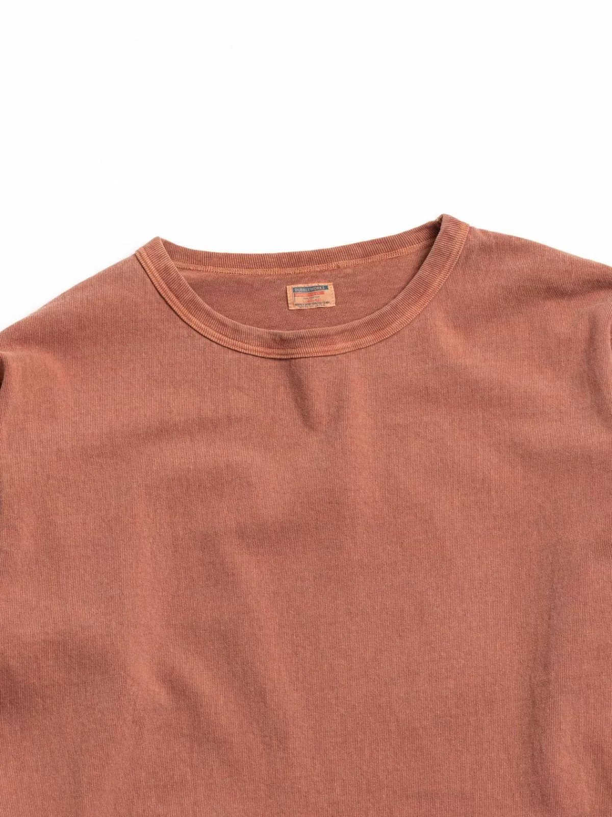 Heavy Weight Pigment Dyed L/S Tee Brick Red^DUBBLE WORKS Cheap