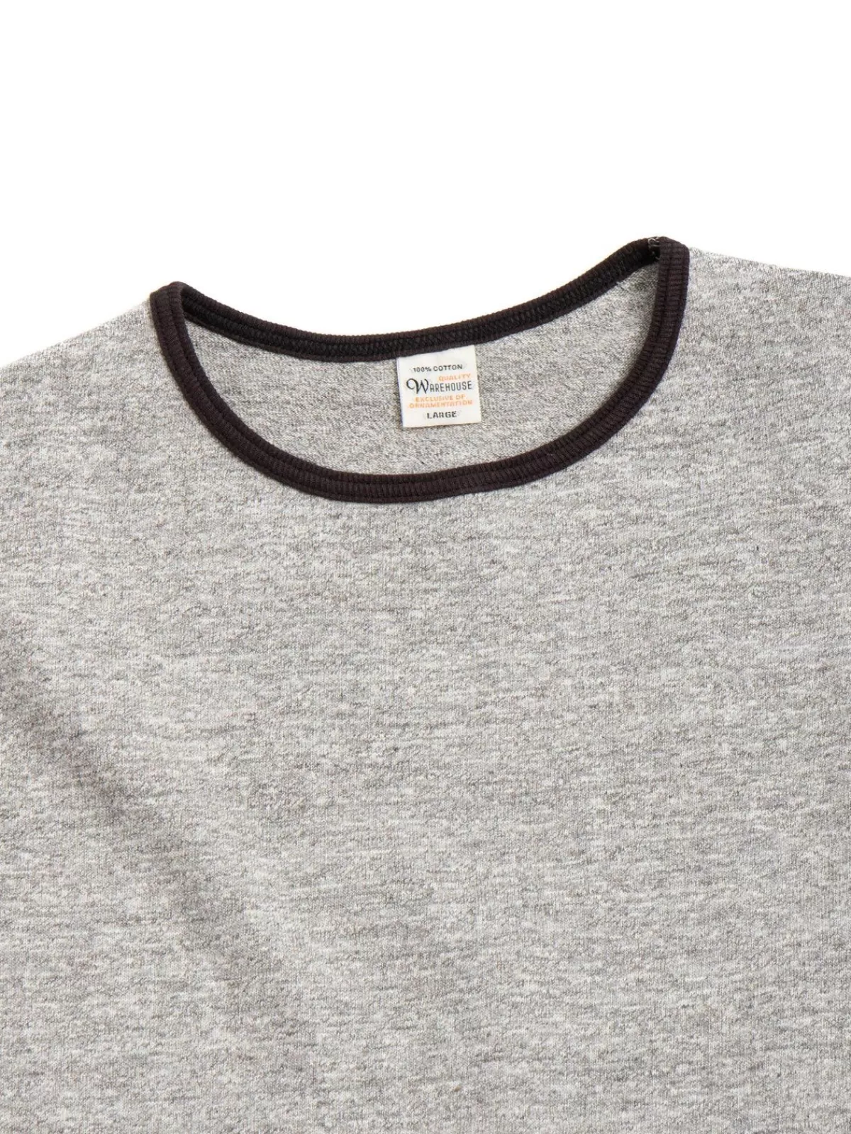 Lot 4059 Plain T Shirt Gray / Black^Warehouse & Co Shop