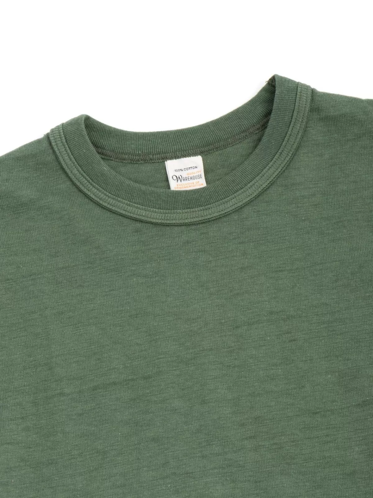 Lot 4601 No Print T Shirt Green^Warehouse & Co Cheap