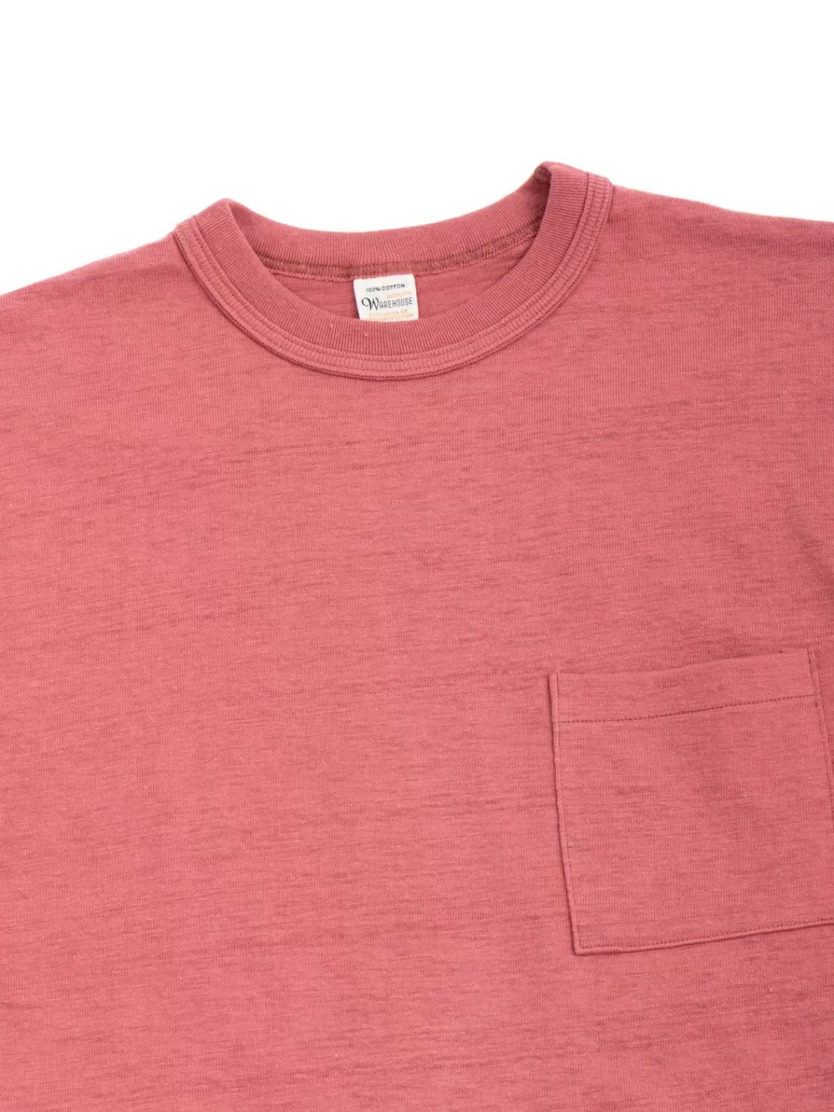 Lot 4601 Pocket T Shirt Faded Red^Warehouse & Co Hot