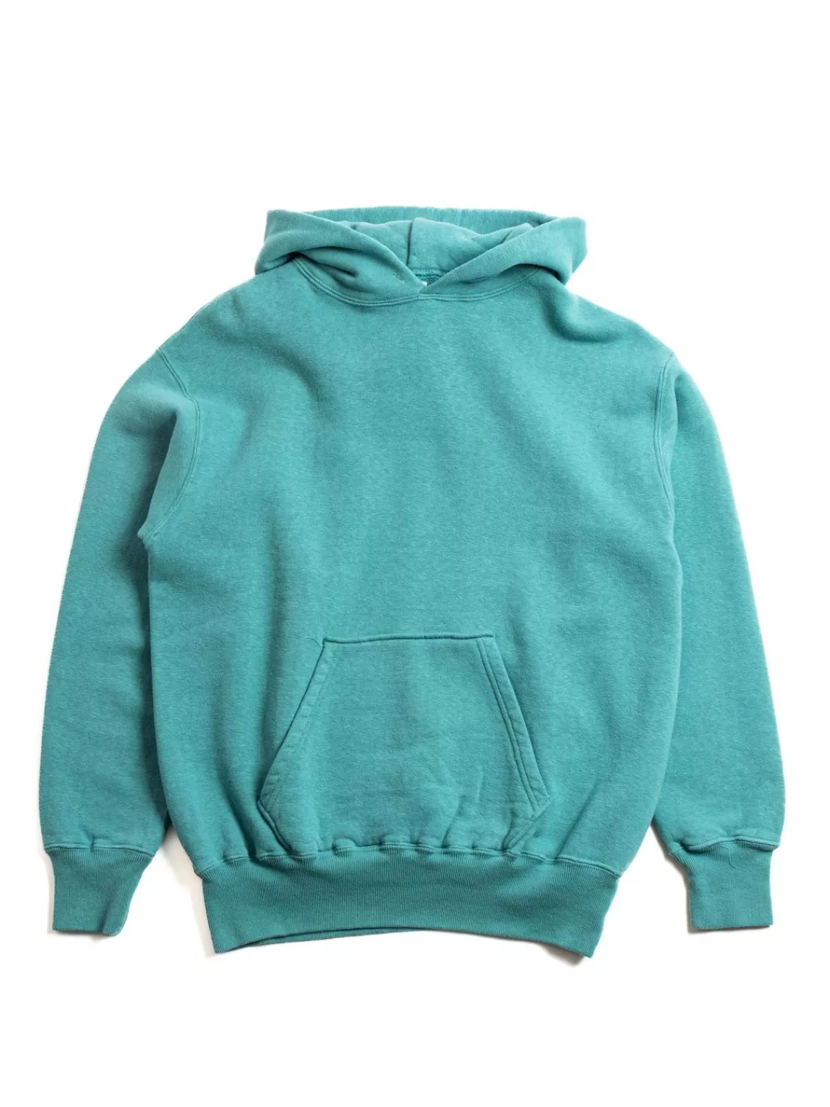 Lot 86002 Loop Wheel Sweat Hoodie Turquoise^DUBBLE WORKS Best Sale