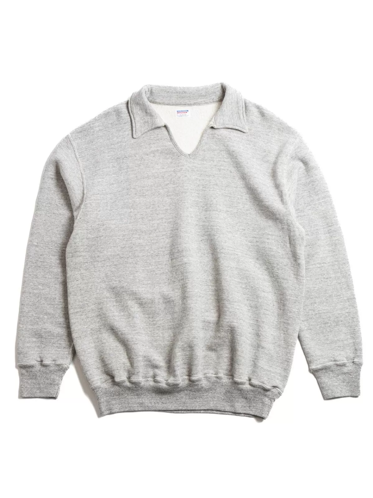 Lot 86015 Loop Wheel Skipper Collar Sweatshirt H.Grey^DUBBLE WORKS Cheap