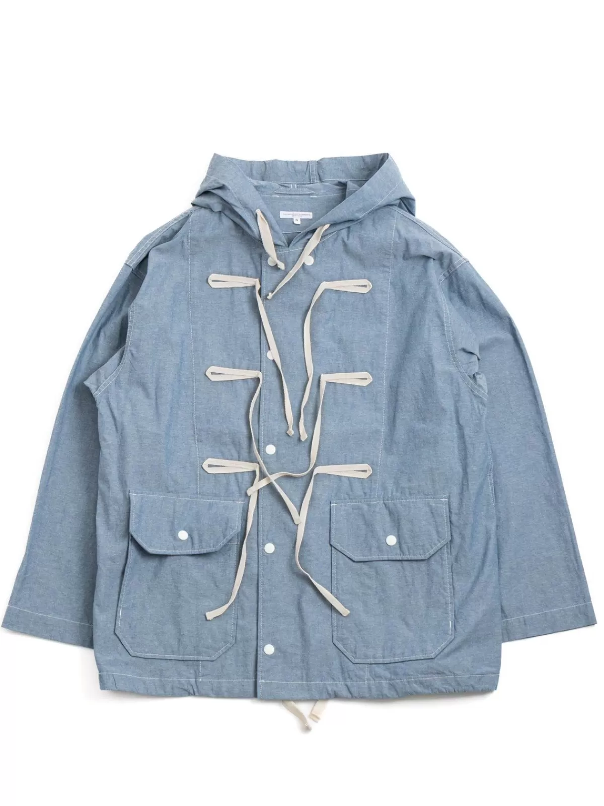 Lt Parka Lt Blue Cotton Chambray^Engineered Garments Best