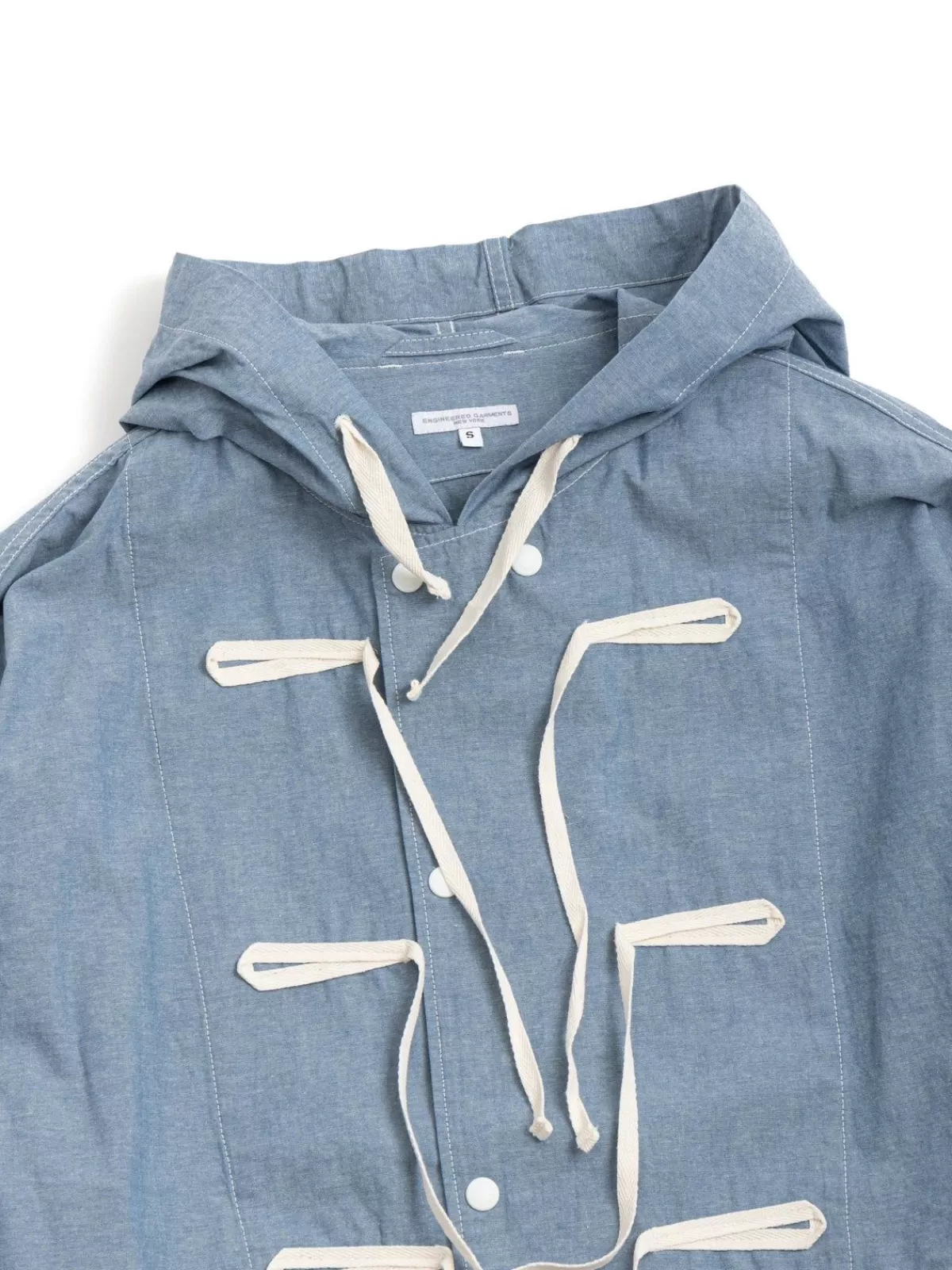 Lt Parka Lt Blue Cotton Chambray^Engineered Garments Best