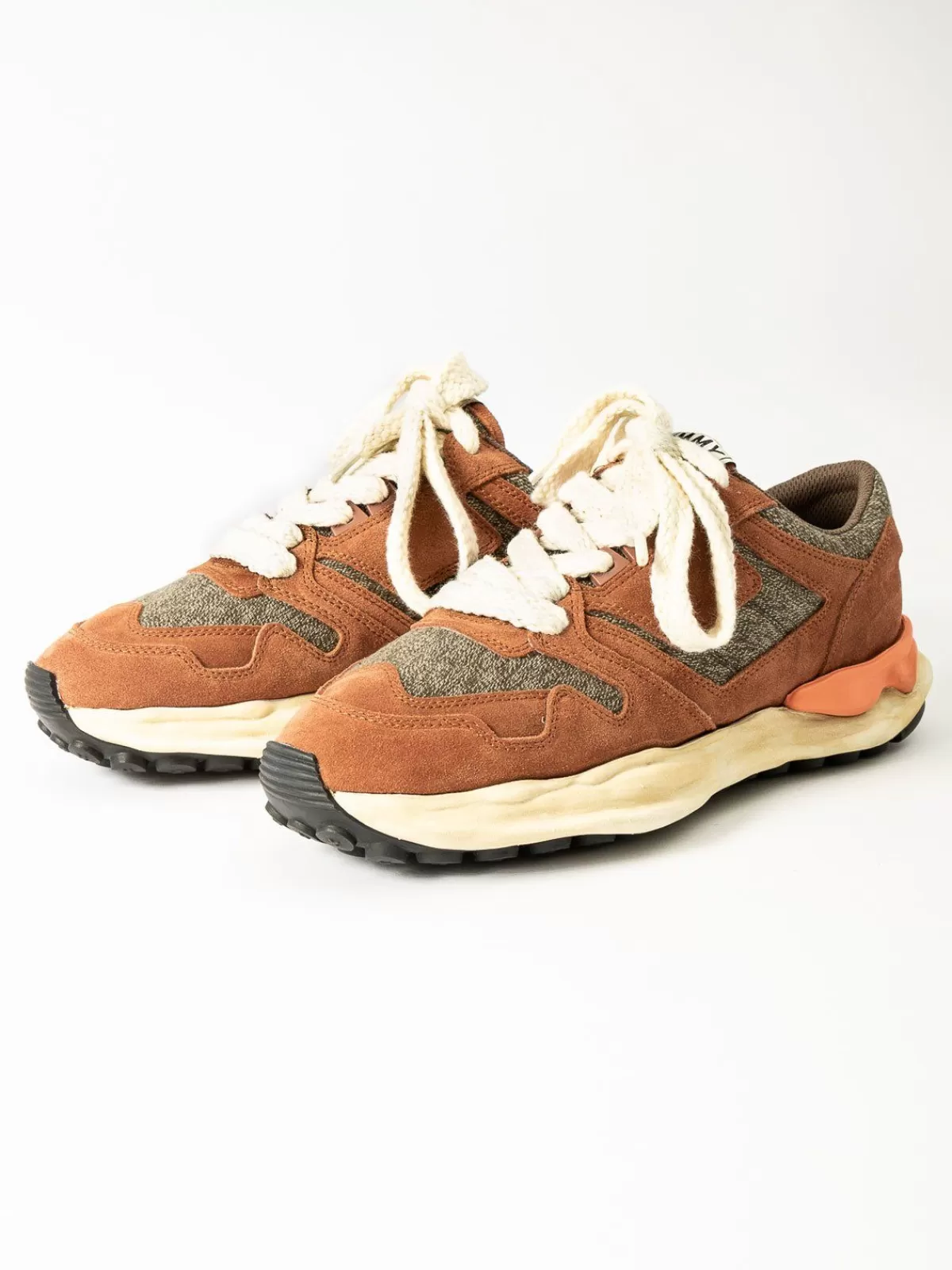 X Mihara Yasuhiro Rough Tan Military Sneaker^Nigel Cabourn Flash Sale