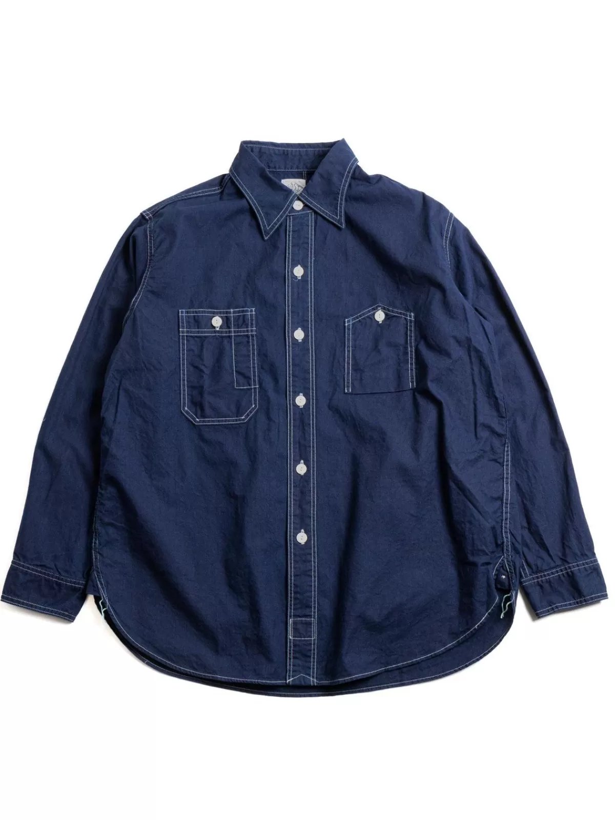 No.6 Shirt Summer Sheeting Indigo^Post O’alls Flash Sale
