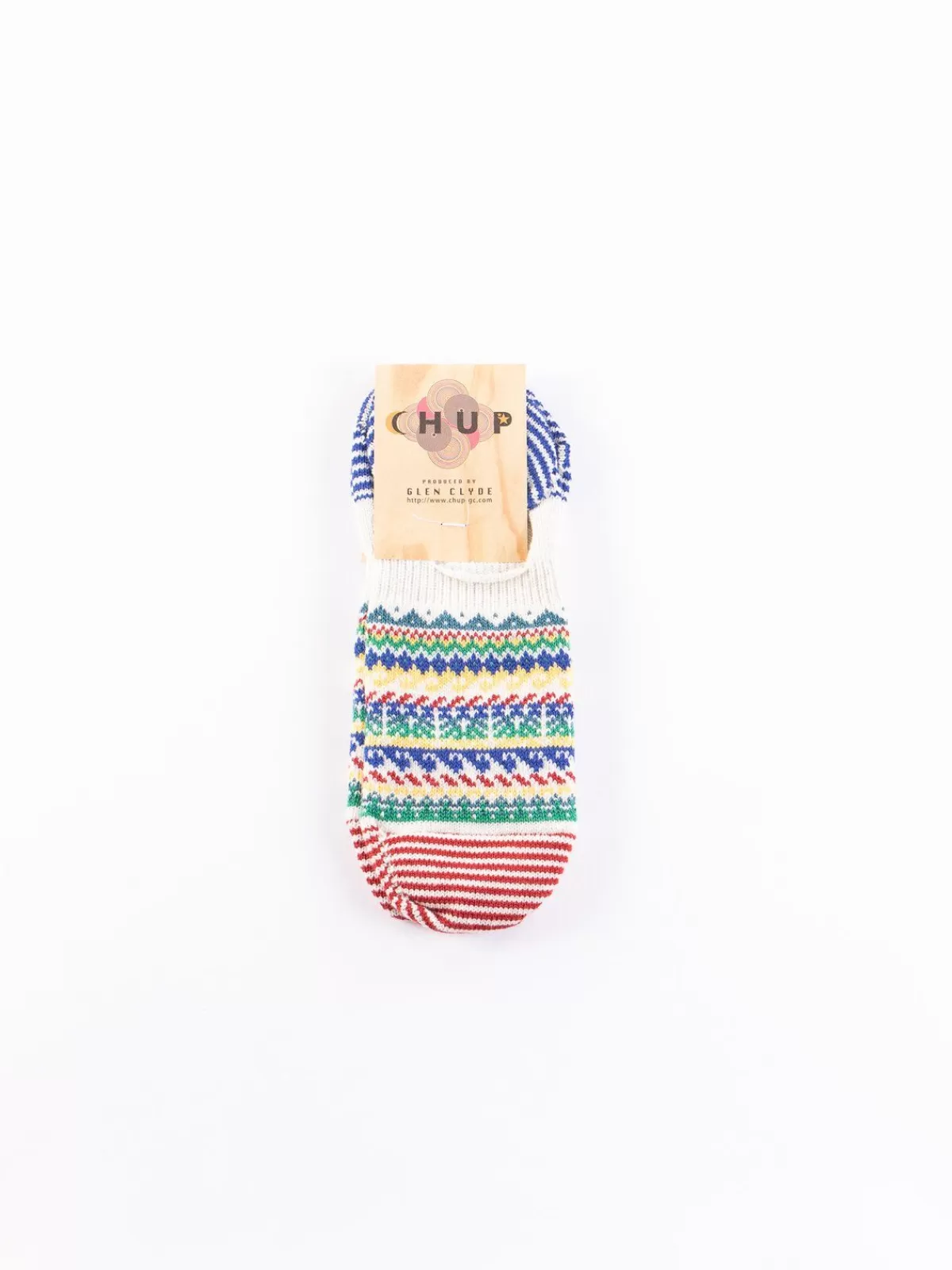 Oatmeal Loch Trainer Socks^CHUP Socks Online