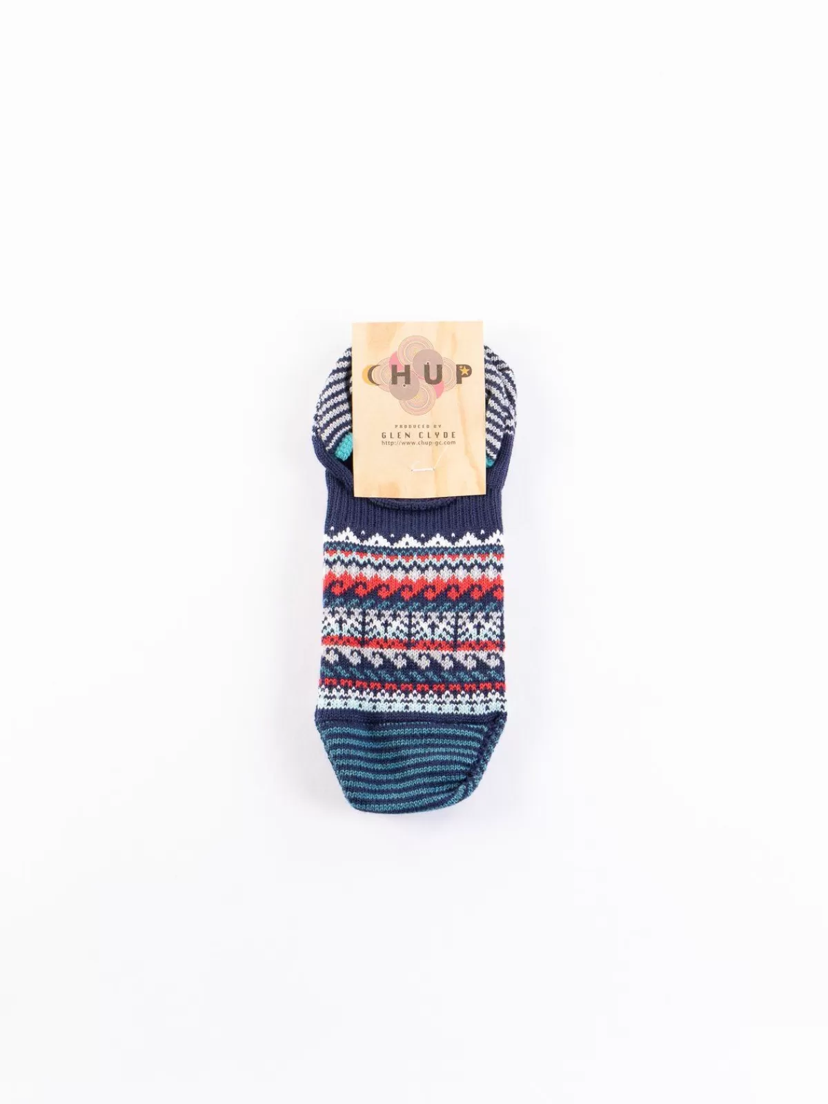 Space Blue Loch Trainer Socks^CHUP Socks Shop