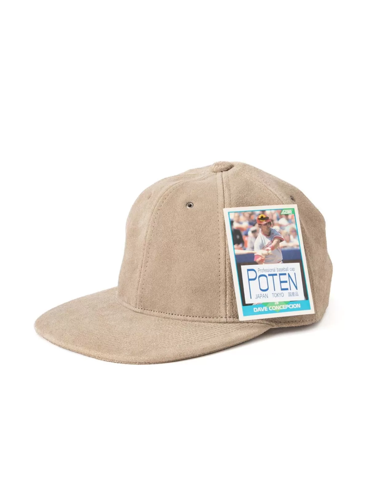 Suede Sp Baseball Cap Lt.Beige^Poten Discount