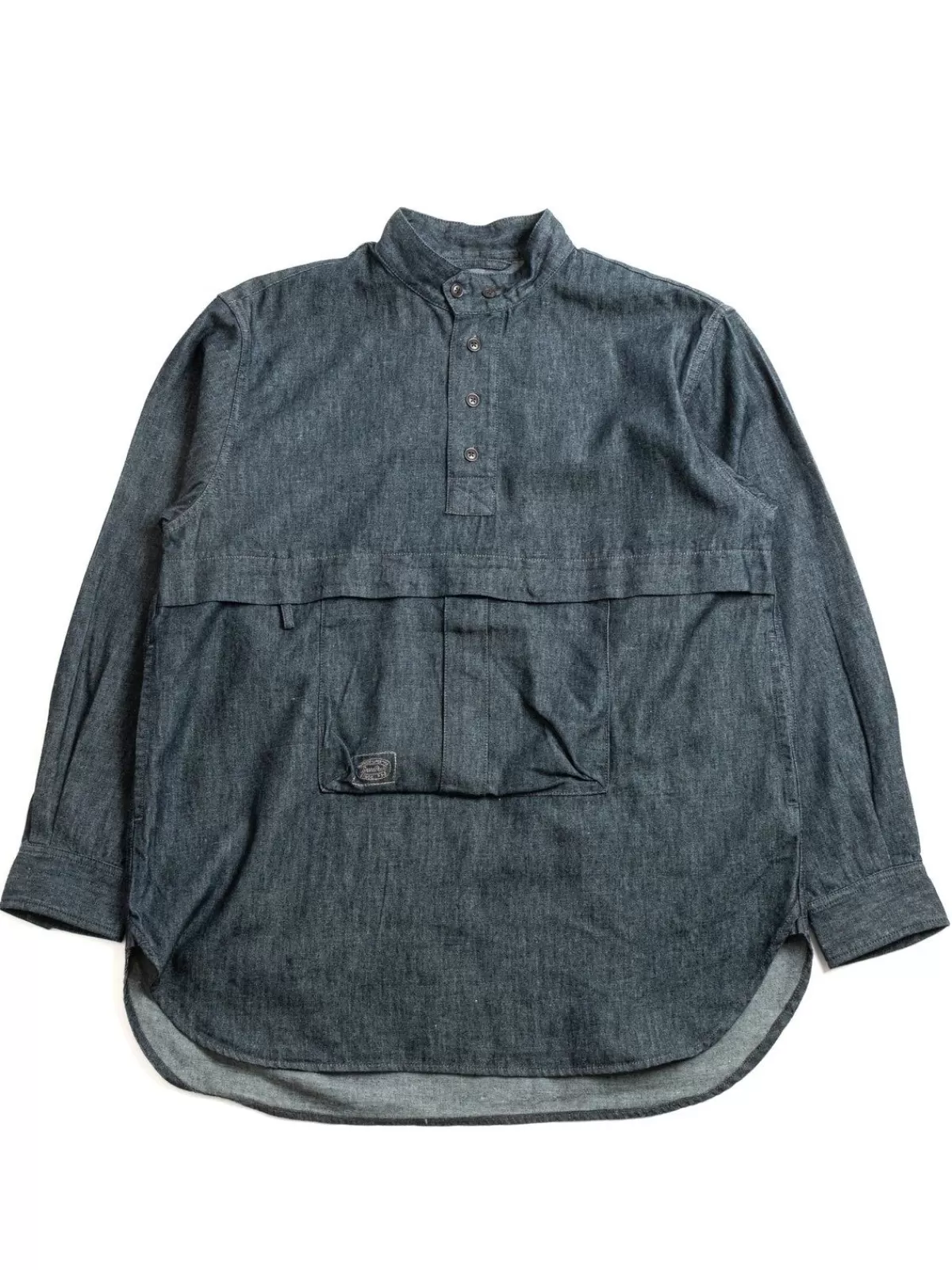 Takibi Light Denim Utility Pullover Indigo^SNOW PEAK APPAREL Shop
