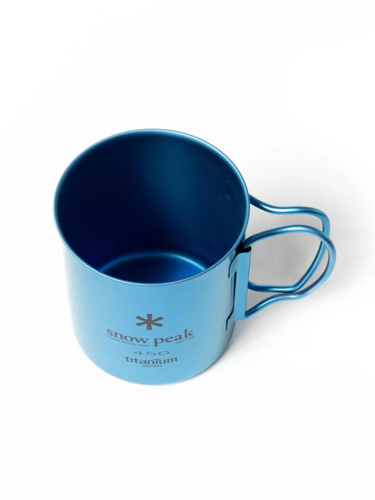 Titanium Single Wall 450 Mug Blue^Snow Peak New