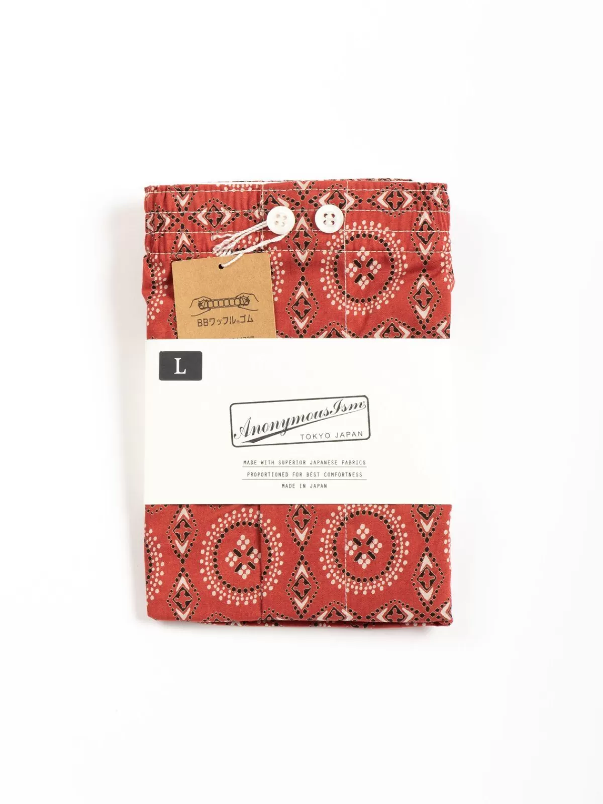 Vintage Bandana Printed Boxer Red^Anonymous Ism Best