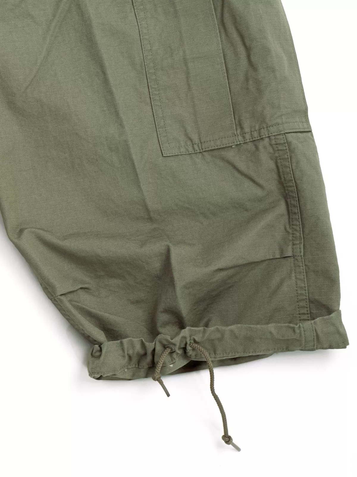 Vintage Fit 6 Pocket Cargo Shorts Ripstop Army Green^orSlow oddments Shop