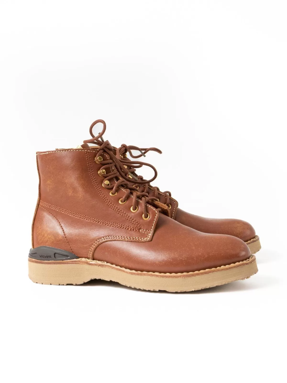 Virgil Boots Folk Brown^Visvim Sale Hot