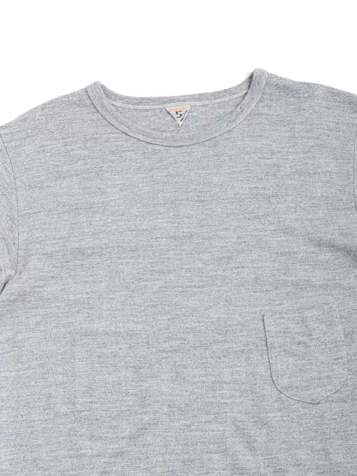 Wl Dizzy (Wool Linen) Pocket Tee Campione Melange^Filmelange New