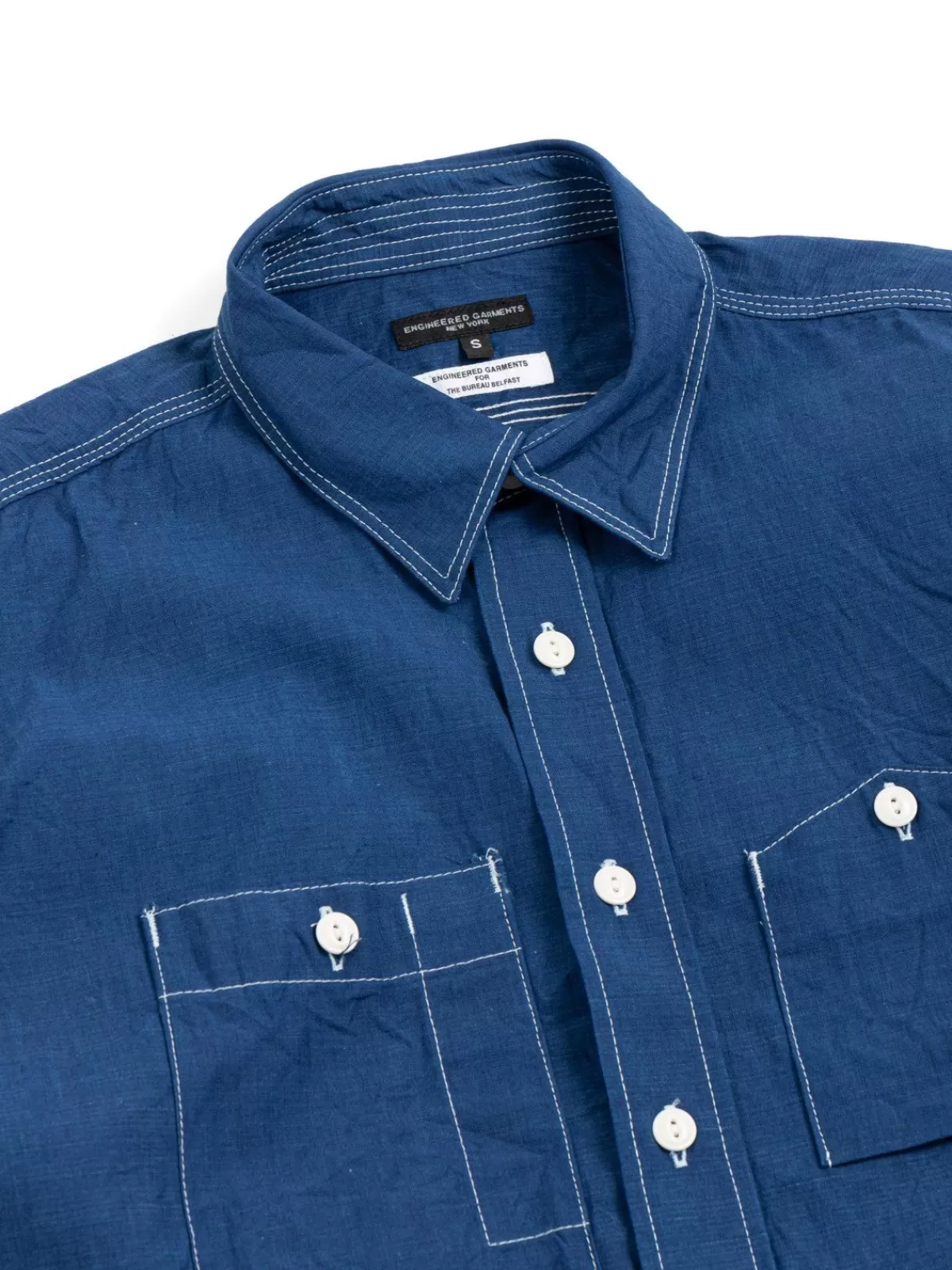 Work Shirt Blue Indigo (Tbb Exclusive)^Engineered Garments For The Bureau Best