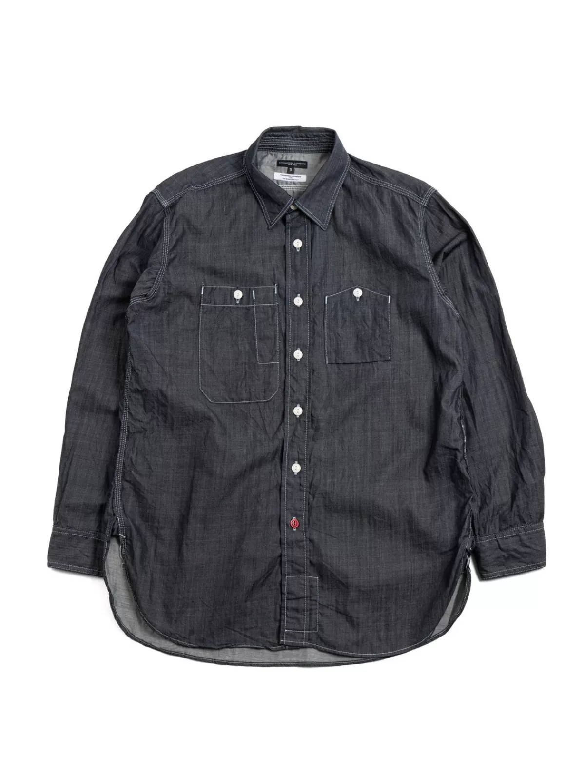 Work Shirt Japanese Blue Light Denim (Tbb Exclusive)^Engineered Garments For The Bureau Hot