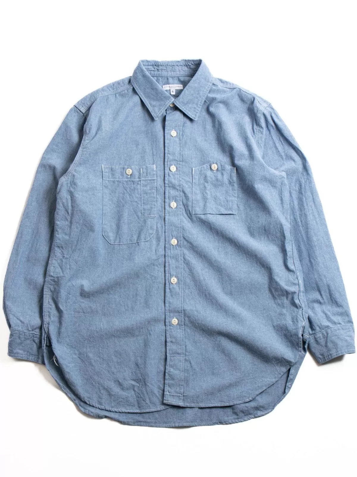 Work Shirt Lt.Blue 4.5Oz Cotton Chambray^Engineered Garments Cheap
